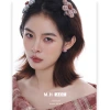 Korean sweet apple cat stud earrings for women, delicate and cute, with a sweet and cool style. Fashionable and versatile silver needle earrings details Picture